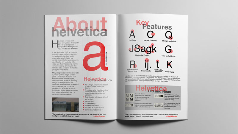 استانداردهای سایز فونت در طراحی فایل چاپی