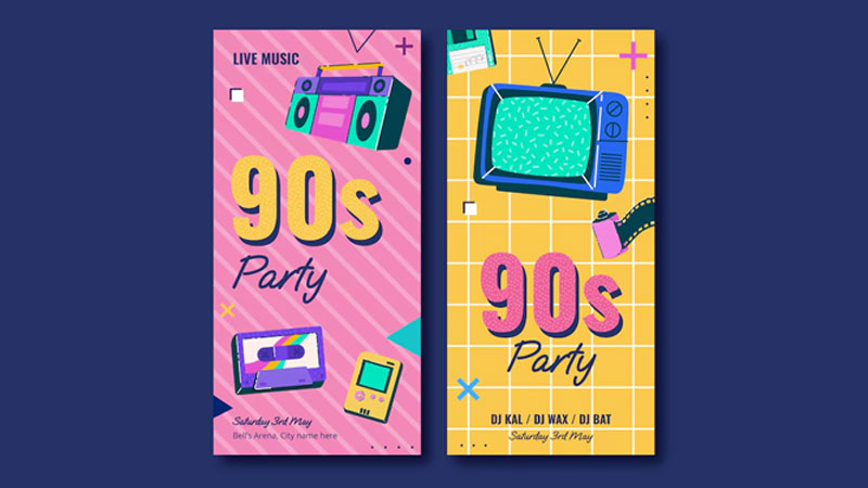 ترند Retro-Futurism در طراحی و چاپ