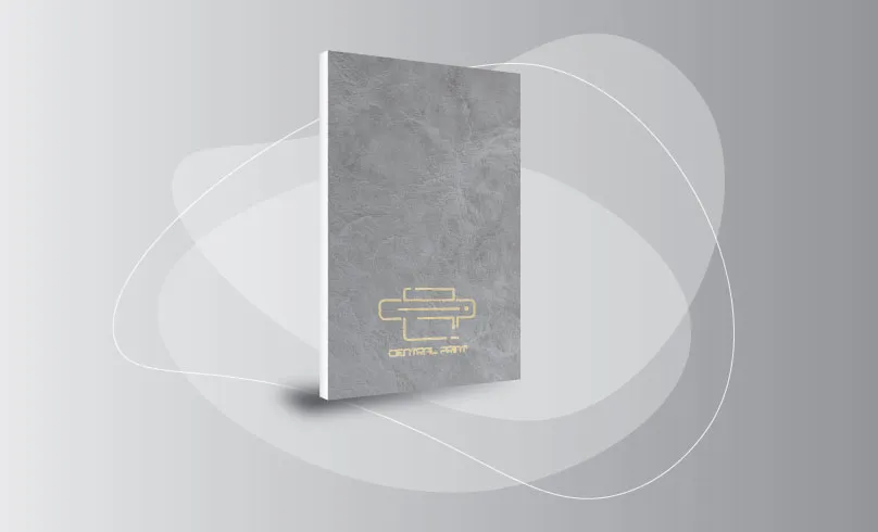 یک نمونه صحافی پایان نامه با گالینگور