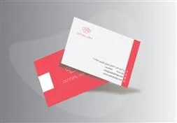 چاپ کارت ویزیت کتان امباس دور گرد